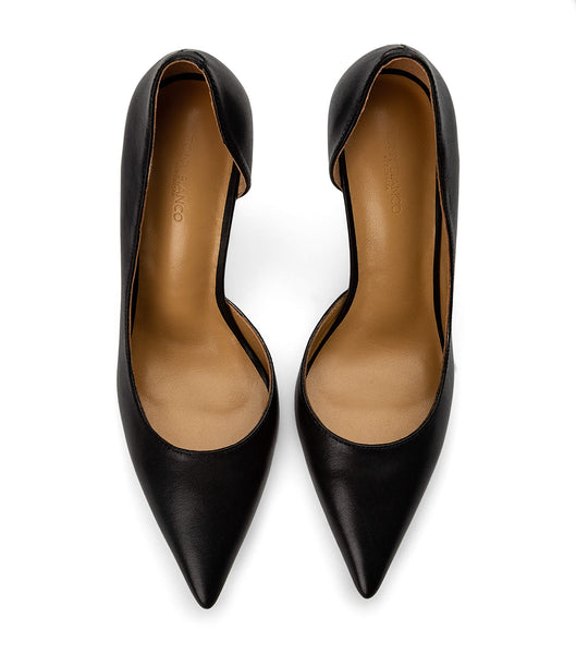 Tony Bianco Alyx Black Como 10.5cm Court Sko Sort | MDKFT84782