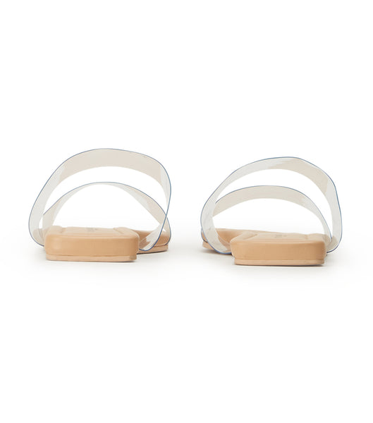 Tony Bianco Etro Clear Vinylite/Skin 1.5cm Sandaler Hudfarvet | DDKKV71518