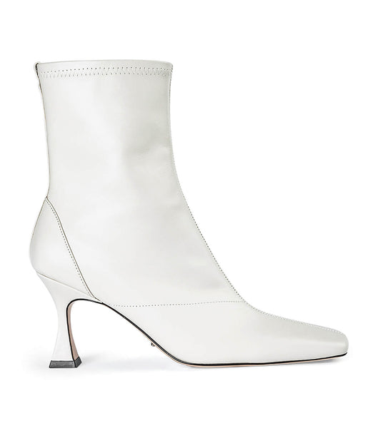 Tony Bianco Fomo Dove Nappa 8cm Støvler med Hæl Hvide | DKZPD16175