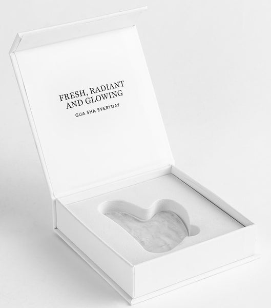 Tony Bianco Gua Sha White Crystal Accessories Hvide | DKQAV63502