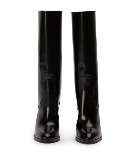 Tony Bianco Hadley Black Hi Shine 10.5cm Knæhøje støvler Sort | SDKNY25332