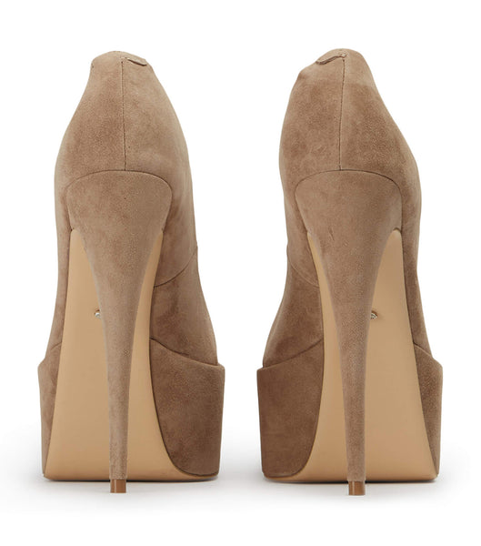 Tony Bianco Jolee Stone Ruskind 15cm Platform Sko Grå | SDKNY68326