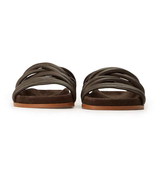 Tony Bianco Loki Chocolate Nappa Sandaler Chokolade | SDKNY62612