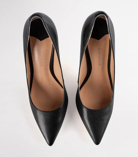 Tony Bianco Lotus Black Como 10.3cm Event hæle Sort | DKJBT75888