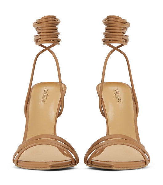 Tony Bianco Mavis Caramel Venice 10.5cm Stilethæle Beige | XDKBH35180