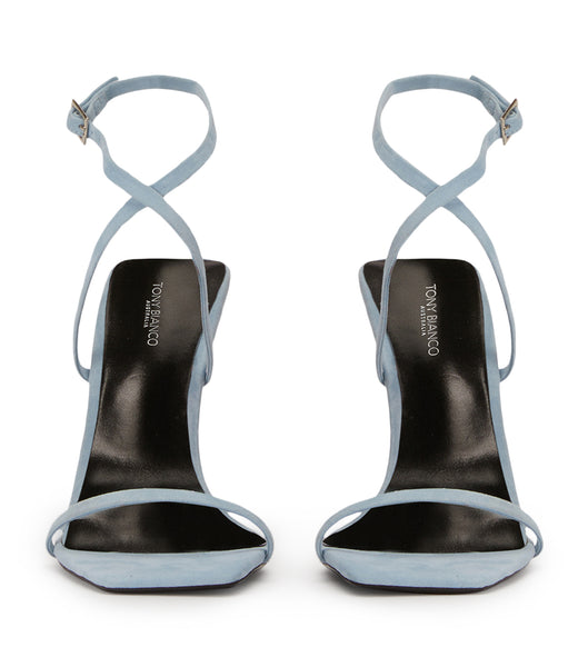 Tony Bianco Naxos Sky Ruskind 10.5cm Event hæle Blå | DKDFL44891