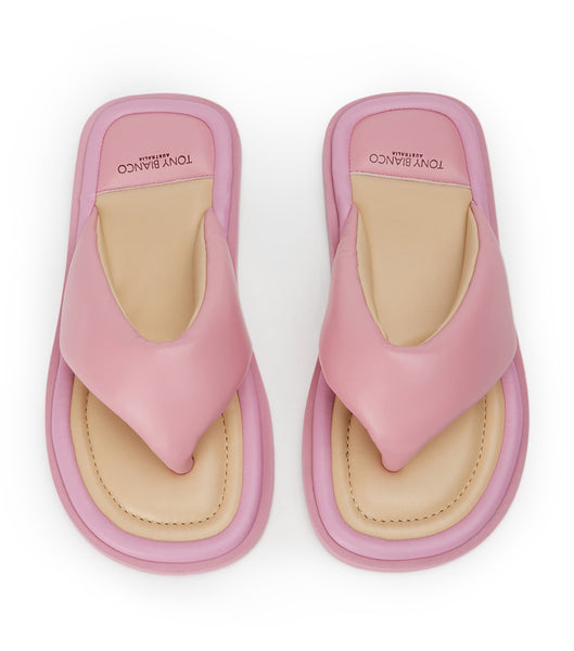 Tony Bianco Nikki Musk Nappa Sandaler Lyserød | DKJKU23363