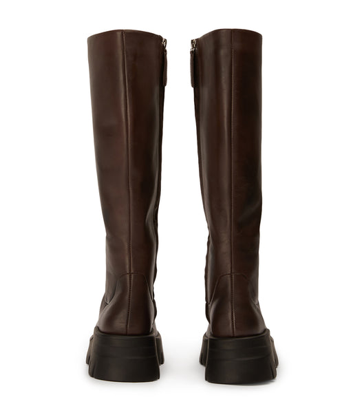 Tony Bianco Rage Choc Como 5.5cm Kampstøvler Chokolade | DKJZR29506