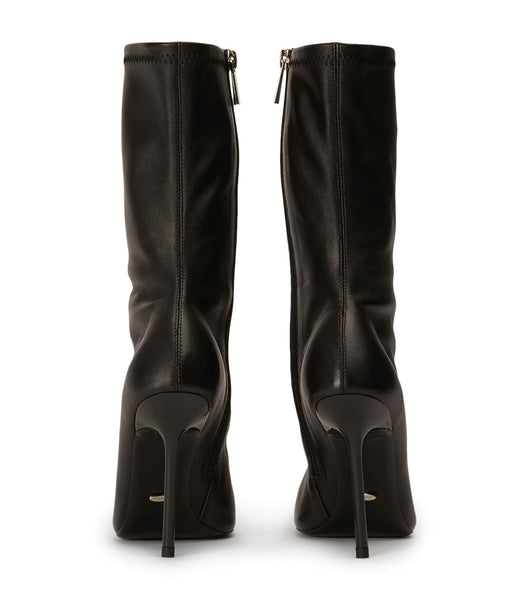Tony Bianco Remie Black Venezia 10.5cm Ankelstøvler Sort | FDKUI24867