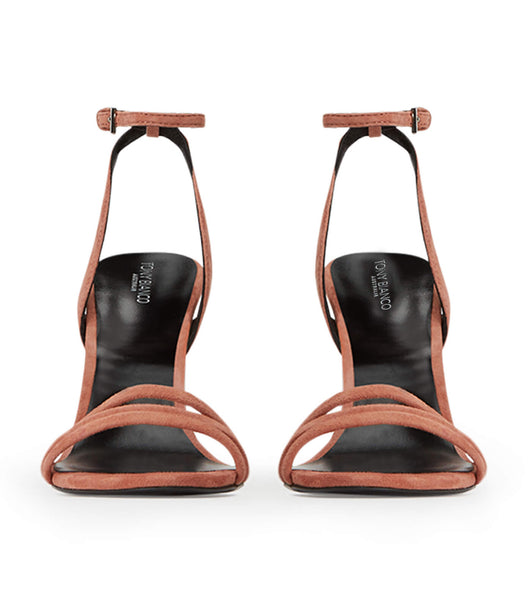 Tony Bianco Rush Rose Ruskind 9.5cm Stilethæle Lyserød | TDKPQ55071