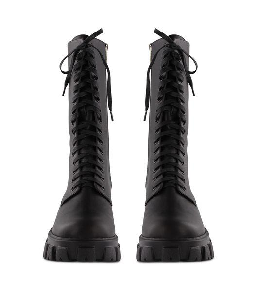 Tony Bianco Seattle Black Como 5cm Mid Calf Støvler Sort | XDKBH34911