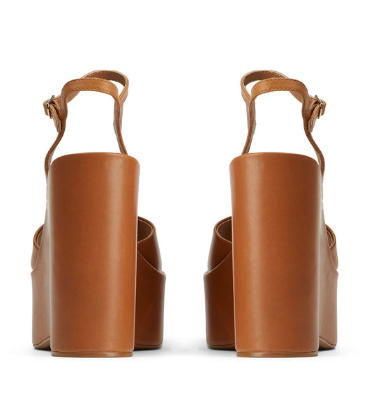 Tony Bianco Vanity Tan Como 13cm Kilehæl Sko Brune | BDKSD67200