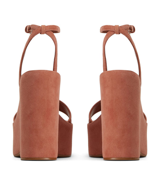 Tony Bianco Vesna Rose Ruskind 13cm Platform Sko Lyserød | DKDFL56587