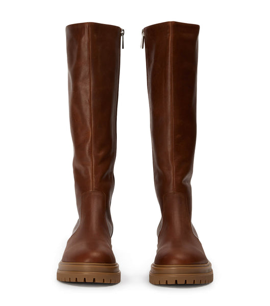 Tony Bianco Wanda Cognac 4.5cm Kampstøvler Brune | DKCIF41545