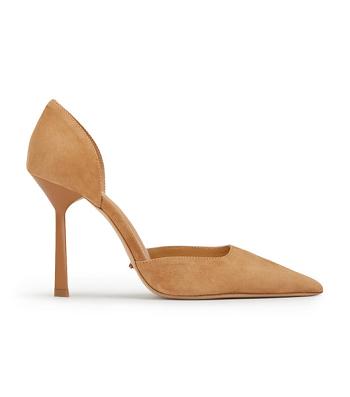 Tony Bianco Gala Butterscotch Ruskind 10cm Court Sko Gul | ADKWC11734