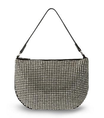 Tony Bianco Mccoy Clear Crystal Mini Handbags Accessories Sølv | PDKQX45785